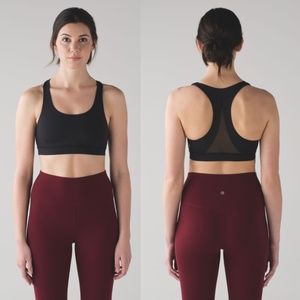 lululemon invigorate bra | black | 8